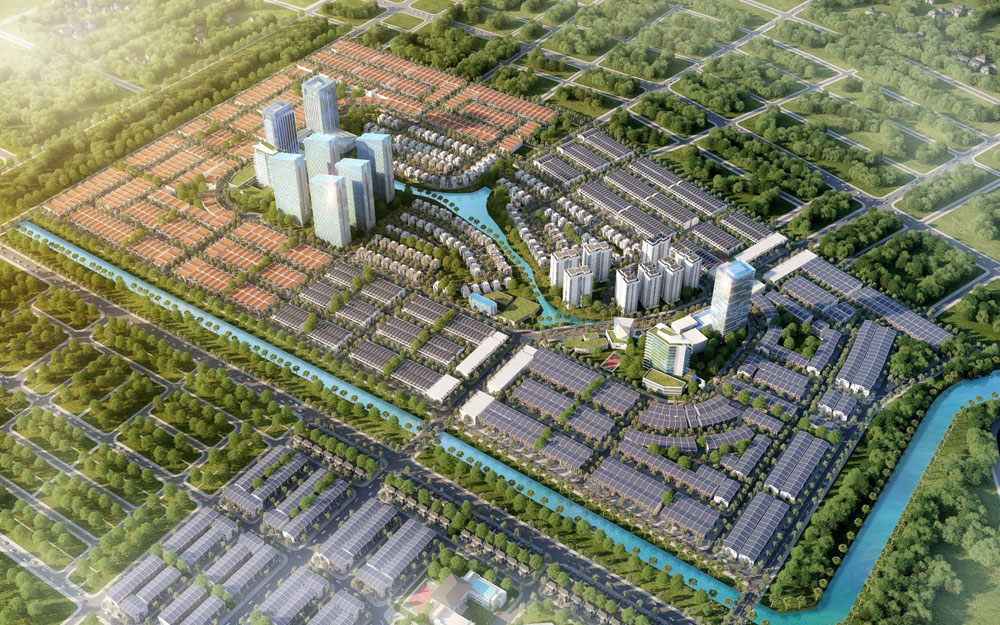 Dragon Smart City Đà Nẵng được bao bọc bởi Sông và kênh sinh thái