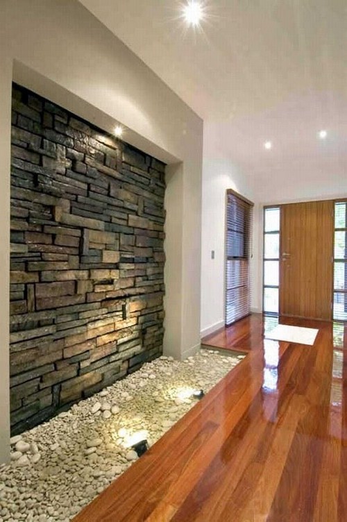 Dùng đá trang trí cho không gian nhà thêm đẹp